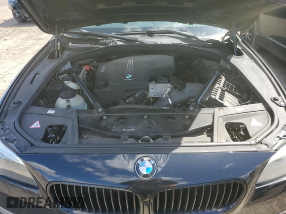 2014 BMW 5 Series 528i xDrive with VIN WBA5A7C59ED614738, listed as a Copart auction lot 53877125 with 151,190 mi miles and Salvage Title. Bid and sale history available at DreamBid. Image 11.