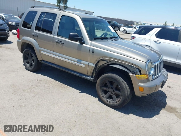 2006 Jeep Liberty Limited with VIN 1J4GL58K36W231810, listed as a IAAI auction lot 42565924 with 169,393 mi miles and . Bid and sale history available at DreamBid. Image 1.