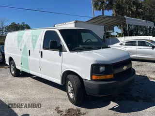 2013 Chevrolet Express Cargo with VIN 1GCZGUCG6D1167644, listed as a Copart auction lot 82365784 with 230,437 mi miles and Clean Title. Bid and sale history available at DreamBid. Image 1.