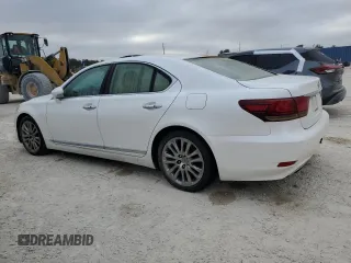 2016 Lexus LS 460 with VIN JTHCL5EF6G5026953, listed as a Copart auction lot 74252394 with Not provided miles and Salvage title. Bid and sale history available at DreamBid. Image 2.