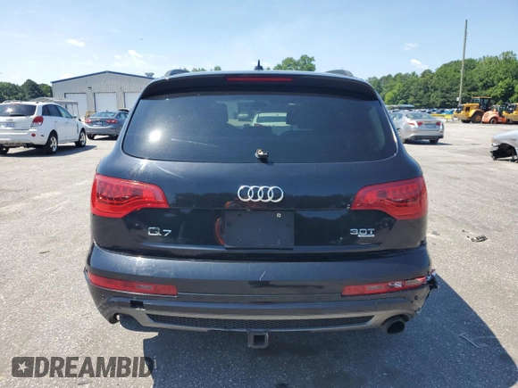 2015 Audi Q7 S line Prestige with VIN WA1DGAFE6FD021100, listed as a Copart auction lot 60228105 with 124,955 mi miles and Salvage title. Bid and sale history available at DreamBid. Image 6.