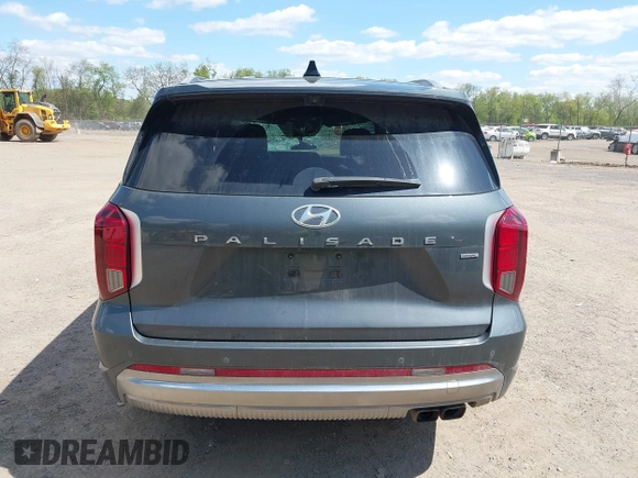 2023 Hyundai Palisade Calligraphy z VIN KM8R7DGE5PU499257, wystawiony jako IAAI lot #42231889 z przebiegiem 90 714 mil mil oraz . Historia ofert i sprzedaży dostępna na DreamBid. Obrazek 17.