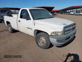 1999 Dodge Ram 2500 with VIN 3B7KC26Z4XM501014, listed as a IAAI auction lot 41859177 with 164,277 mi miles. Bid and sale history available at carsss.com. Image 1.