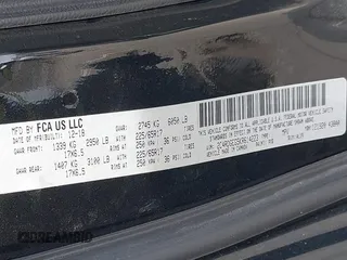 2019 Dodge Grand Caravan GT with VIN 2C4RDGEG5KR614223, listed as a IAAI auction lot 42172107 with 130,897 mi miles and . Bid and sale history available at DreamBid. Image 9.