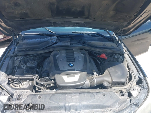 2008 BMW 5 Series 550i with VIN WBANW53548CT50425, listed as a IAAI auction lot 41886236 with 137,315 mi miles. Bid and sale history available at carsss.com. Image 10.