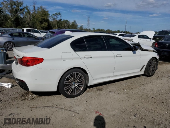 2020 BMW 5 Series M550i xDrive with VIN WBAJS7C06LCD07565, listed as a Copart auction lot 42618365 with Not provided miles and Non repairable. Bid and sale history available at DreamBid. Image 3.