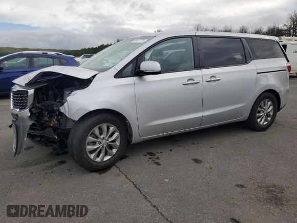 2020 Kia Sedona LX with VIN KNDMB5C18L6596327, listed as a Copart auction lot 59417774 with 39,078 mi miles and Salvage Title. Bid and sale history available at carsss.com. Image 1.