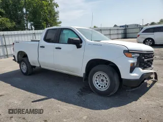 2022 Chevrolet Silverado 1500 Work Truck with VIN 1GCRDAEK9NZ545340, listed as a Copart auction lot 73321144 with Not Provided miles and Salvage Title. Bid and sale history available at DreamBid. Image 4.