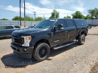2022 Ford F-250 XL with VIN 1FT7W2BT9NEF81184, listed as a Copart auction lot 54550675 with 129,395 mi miles and Salvage title. Bid and sale history available at DreamBid. Image 1.