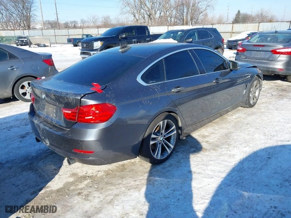2016 BMW 4 Series 435i with VIN WBA4B1C53GG241977, listed as a IAAI auction lot 41354726 with 138,707 mi miles. Bid and sale history available at carsss.com. Image 4.