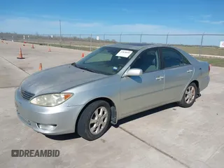 2005 Toyota Camry LE with VIN JTDBF32KX50162491, listed as a IAAI auction lot 41828892 with 98,541 mi miles and . Bid and sale history available at DreamBid. Image 2.