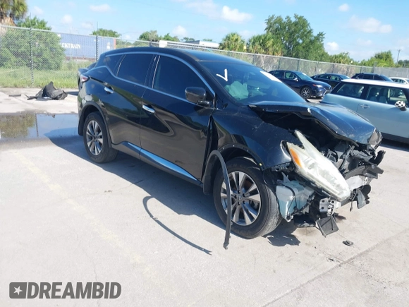 2016 Nissan Murano SV z VIN 5N1AZ2MG4GN150926, wystawiony jako IAAI lot #39758067 z przebiegiem 158 513 mil mil oraz . Historia ofert i sprzedaży dostępna na DreamBid. Obrazek 1.