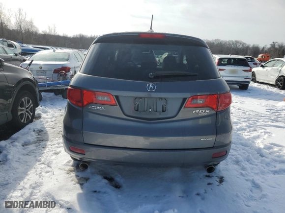 2008 Acura RDX Tech Pkg with VIN 5J8TB18548A002886, listed as a Copart auction lot 43632025 with 59,960 mi miles and Clean Title. Bid and sale history available at carsss.com. Image 6.