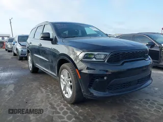 2024 Dodge Durango GT Plus z VIN 1C4RDJDG4RC234050, wystawiony jako IAAI lot #42166221 z przebiegiem 26 456 mil mil oraz . Historia ofert i sprzedaży dostępna na DreamBid. Obrazek 1.