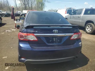 2011 Toyota Corolla L with VIN 2T1BU4EE2BC685863, listed as a Copart auction lot 53962905 with 0 mi miles and Salvage Title. Bid and sale history available at carsss.com. Image 6.