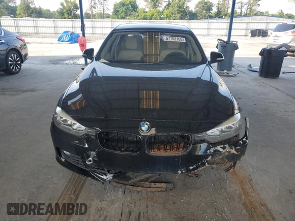 2015 BMW 3 Series 328i with VIN WBA3A5G51FNS87379, listed as a Copart auction lot 57752165 with 56,802 mi miles and Salvage title. Bid and sale history available at DreamBid. Image 5.