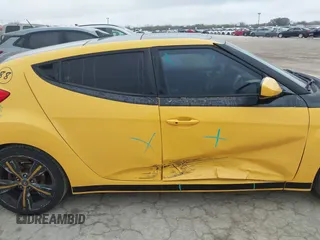 2013 Hyundai Veloster w/Black Int with VIN KMHTC6AD4DU167576, listed as a IAAI auction lot 41491479 with 90,033 mi miles and . Bid and sale history available at DreamBid. Image 13.