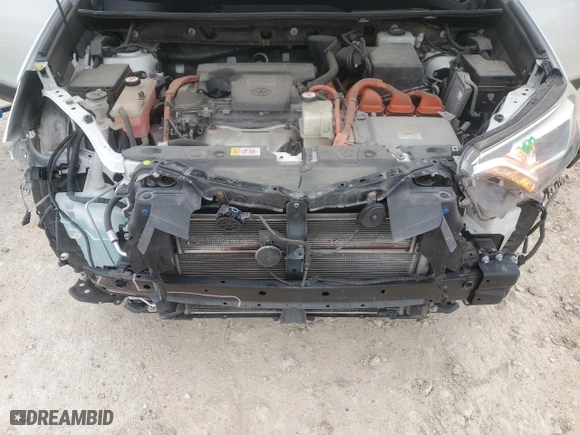 2017 Toyota RAV4 Hybrid SE with VIN JTMJJREV9HD149649, listed as a Copart auction lot 44457565 with 98,515 mi miles and Salvage Title. Bid and sale history available at carsss.com. Image 12.