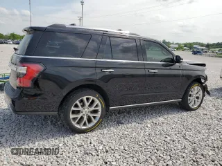 2018 Ford Expedition Limited with VIN 1FMJU2AT8JEA70116, listed as a Copart auction lot 57276025 with 129,802 mi miles and Salvage title. Bid and sale history available at DreamBid. Image 3.