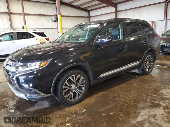 2016 Mitsubishi Outlander SE with VIN JA4AD3A36GZ008543, listed as a Copart auction lot 64110315 with 190,865 mi miles and Salvage title. Bid and sale history available at DreamBid. Image 1.