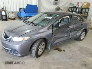 2015 Honda Civic Sedan LX with VIN 2HGFB2F59FH561516, listed as a Copart auction lot 50730755 with 103,934 mi miles and Salvage Title. Bid and sale history available at carsss.com. Image 1.