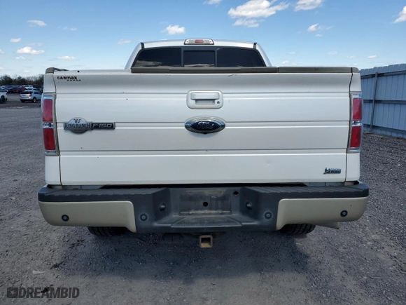 2010 Ford F-150 XL with VIN 1FTFW1CV9AKA58376, listed as a Copart auction lot 50738365 with 154,785 mi miles and Salvage Title. Bid and sale history available at carsss.com. Image 6.