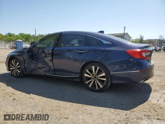 2019 Honda Accord Touring with VIN 1HGCV2F94KA002672, listed as a Copart auction lot 55112775 with 64,937 mi miles and Salvage title. Bid and sale history available at DreamBid. Image 2.