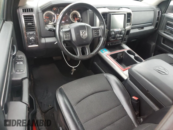 2014 Ram 1500 z VIN 3C6JR7CT7EG132269, wystawiony jako Copart lot #51835475 z przebiegiem 115 766 mil mil oraz Szkoda całkowita • Salvage title. Historia ofert i sprzedaży dostępna na DreamBid. Obrazek 8.