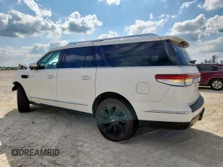 2022 Lincoln Navigator Reserve с VIN 5LMJJ3KT9NEL01203, выставлен на аукционе Copart как лот 60660935 с пробегом 55 812 миль миль и Списание • Salvage title. История ставок и продаж доступна на DreamBid. Изображение 2.