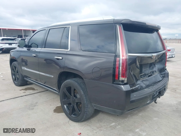 2017 Cadillac Escalade Premium Luxury with VIN 1GYS4CKJ9HR161307, listed as a IAAI auction lot 41304055 with 114,660 mi miles. Bid and sale history available at carsss.com. Image 3.