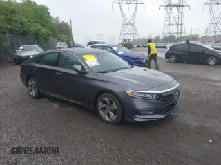 2018 Honda Accord EX-L z VIN 1HGCV1F54JA121134, wystawiony jako IAAI lot #42226157 z przebiegiem 50 888 mil mil oraz . Historia ofert i sprzedaży dostępna na DreamBid. Obrazek 1.