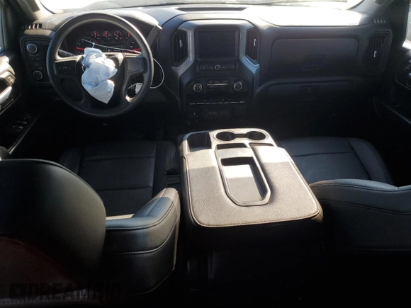 2021 Chevrolet Silverado 1500 Work Truck with VIN 1GCRYAEF4MZ331779, listed as a Copart auction lot 46589905 with 97,701 mi miles and Salvage Title. Bid and sale history available at DreamBid. Image 8.