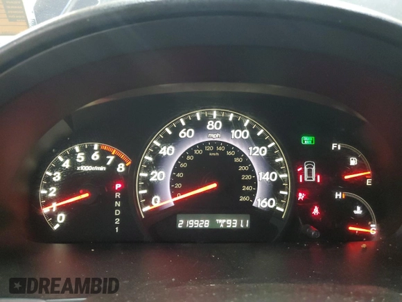 2005 Honda Odyssey EX-L with VIN 5FNRL38785B054186, listed as a Copart auction lot 58072125 with 219,928 mi miles and Salvage title. Bid and sale history available at DreamBid. Image 9.
