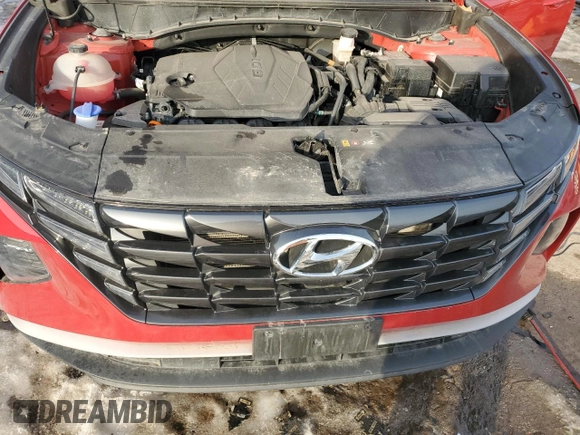 2022 Hyundai Tucson SEL with VIN 5NMJBCAE5NH060342, listed as a Copart auction lot 46814005 with 42,198 mi miles and Salvage Title. Bid and sale history available at carsss.com. Image 12.