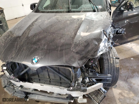 2022 BMW X4 M with VIN 5YM23EC05N9J23246, listed as a Copart auction lot 48730835 with 0 mi miles and Salvage Title. Bid and sale history available at carsss.com. Image 12.