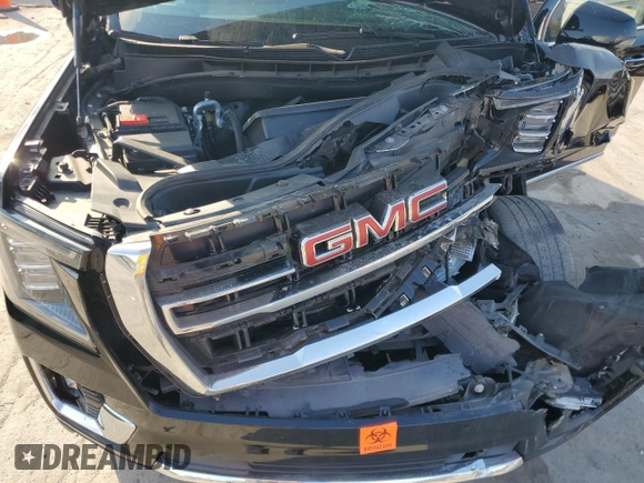 2022 GMC Yukon SLT with VIN 1GKS2BKDXNR163096, listed as a Copart auction lot 43572645 with 0 mi miles and Non Repairable. Bid and sale history available at carsss.com. Image 12.