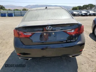 2014 Lexus GS 350 with VIN JTHCE1BL2E5021470, listed as a Copart auction lot 62321095 with 44,505 mi miles and Salvage title. Bid and sale history available at DreamBid. Image 6.