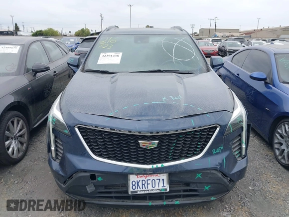 2019 Cadillac XT4 FWD Sport with VIN 1GYFZER47KF188903, listed as a IAAI auction lot 42391438 with 29,193 mi miles and . Bid and sale history available at DreamBid. Image 13.