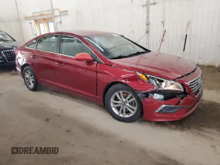 2016 Hyundai Sonata SE with VIN 5NPE24AF0GH376334, listed as a Copart auction lot 54157565 with 106,290 mi miles and Salvage Title. Bid and sale history available at carsss.com. Image 4.