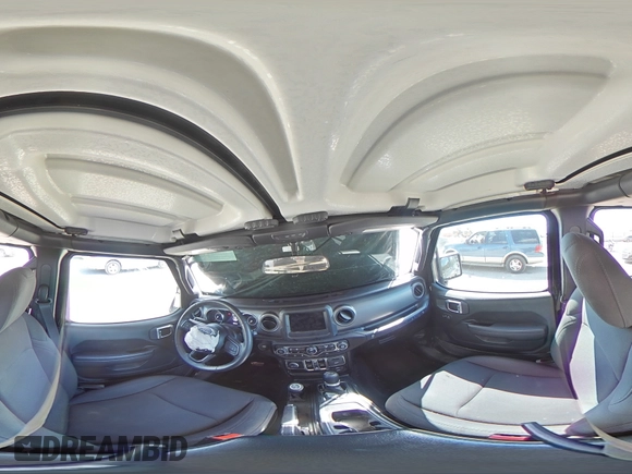 2022 Jeep Wrangler Unlimited Willys with VIN 1C4HJXDMXNW254583, listed as a Copart auction lot 70820684 with 42,931 mi miles and Salvage Title. Bid and sale history available at DreamBid. Image 14.