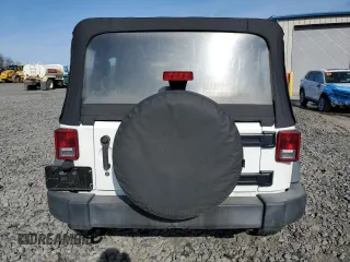 2016 Jeep Wrangler Unlimited Sport with VIN 1C4BJWDG4GL235252, listed as a Copart auction lot 54218885 with 118,849 mi miles and Salvage Title. Bid and sale history available at DreamBid. Image 6.