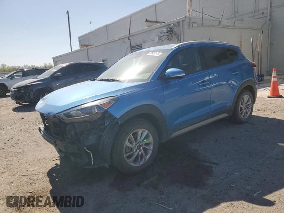 2017 Hyundai Tucson Sport with VIN KM8J3CA26HU303698, listed as a Copart auction lot 53326125 with 72,617 mi miles and Salvage Title. Bid and sale history available at DreamBid. Image 1.