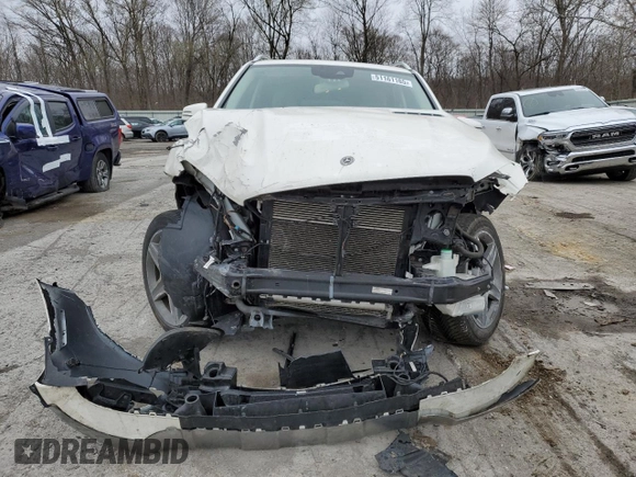 2017 Mercedes-Benz GLE 350 with VIN 4JGDA5HB7HA965487, listed as a Copart auction lot 51161165 with 79,540 mi miles and Salvage title. Bid and sale history available at DreamBid. Image 5.