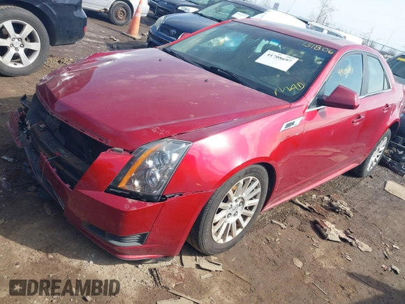 2012 Cadillac CTS Sedan Luxury with VIN 1G6DG5E59C0131806, listed as a IAAI auction lot 41708697 with 143,020 mi miles. Bid and sale history available at carsss.com. Image 18.