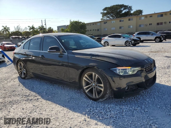2018 BMW 3 Series 330i with VIN WBA8B9G58JNU95889, listed as a Copart auction lot 49611305 with 54,229 mi miles and Salvage Title. Bid and sale history available at carsss.com. Image 4.