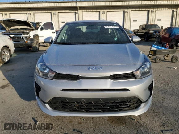 2022 Kia Rio LX with VIN 3KPA24AD3NE463594, listed as a Copart auction lot 48175795 with 22,446 mi miles and Salvage Title. Bid and sale history available at DreamBid. Image 5.