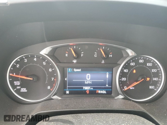 2019 Chevrolet Blazer z VIN 3GNKBBRA4KS688341, wystawiony jako Copart lot #53078925 z przebiegiem 73 831 mil mil oraz Szkoda całkowita • Salvage title. Historia ofert i sprzedaży dostępna na DreamBid. Obrazek 9.