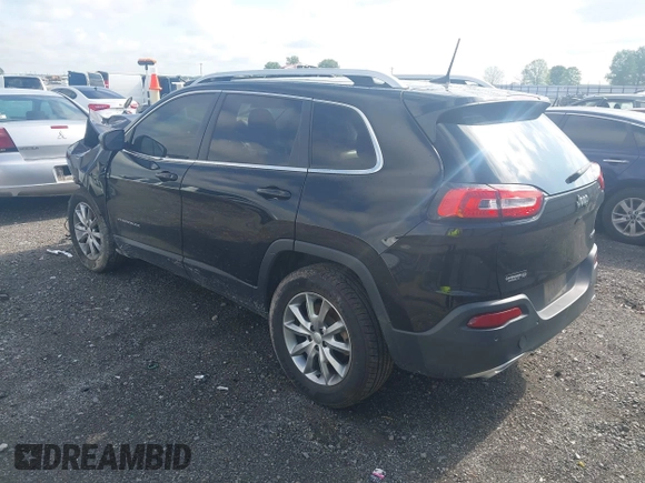 2018 Jeep Cherokee Limited with VIN 1C4PJLDX2JD551965, listed as a IAAI auction lot 42113576 with 161,907 mi miles and . Bid and sale history available at DreamBid. Image 3.