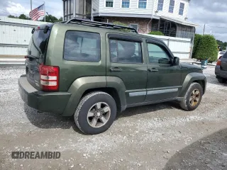 2008 Jeep Liberty Sport with VIN 1J8GN28K18W133787, listed as a Copart auction lot 54674995 with 127,377 mi miles and Non Repairable. Bid and sale history available at carsss.com. Image 3.