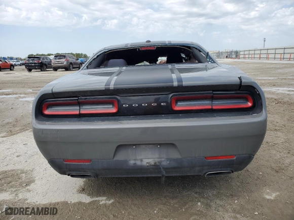 2017 Dodge Challenger SXT with VIN 2C3CDZAG1HH568755, listed as a Copart auction lot 47650455 with 0 mi miles and Salvage Title. Bid and sale history available at carsss.com. Image 6.